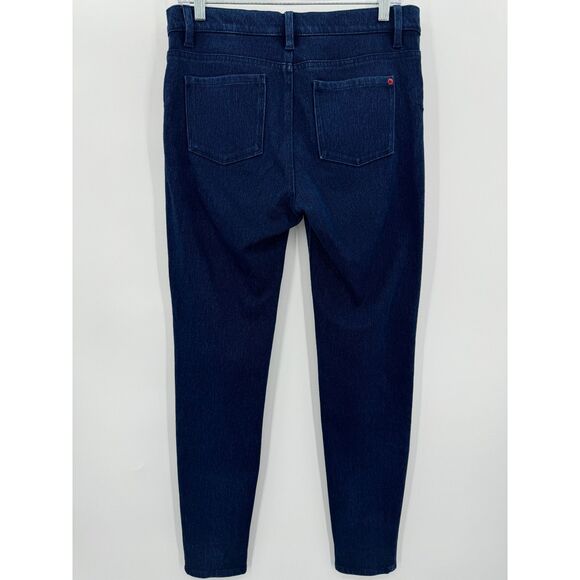SPANX Slim-X Super Skinny Blue Jeggings Jeans Size 30 - Picture 4 of 9